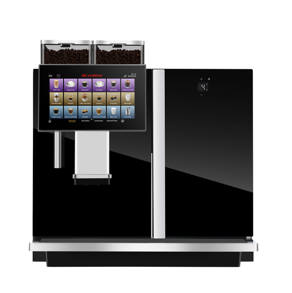 M22 Plus Professional Commercial Coffee Machine Automatic with Milk Fridge