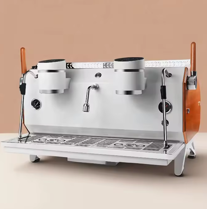 12L Four Boilers Commercial Espresso Machine Independent Display for Cafe Restaurant Business