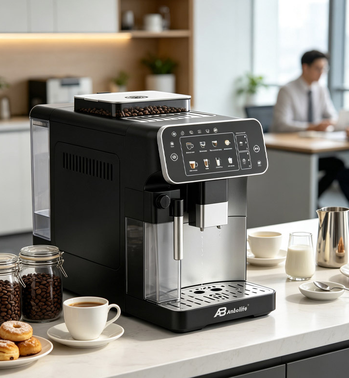Intelligent Control Compact Fully Automatic Coffee Machine Bean